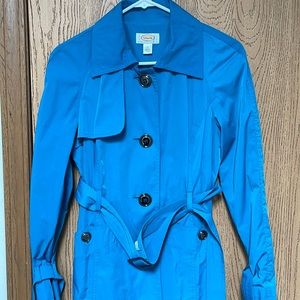 New Talbots Jacket Women Sz Small Teal Blue